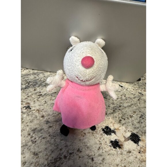 Lot of 2 Peppa Pig Suzy sheep talking plush Peppa pig candy cat Meows 2003 works - Picture 13 of 16